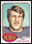 1976 Topps John Ward Football Card #268