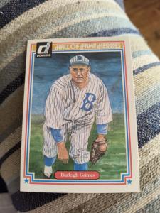 Burleigh Grimes 1983 Donruss Hall of Fame Card