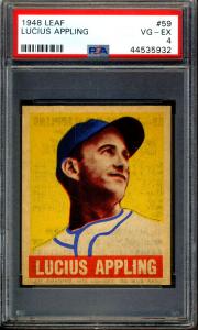 1948 Leaf Luke Appling #59 PSA 4 Card