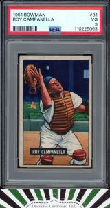 1951 Bowman Roy Campanella #31 PSA 3 Card