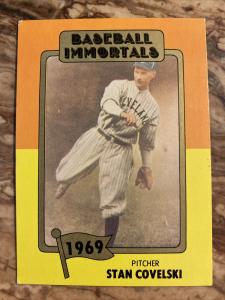 1980 Topps Stan Coveleski Baseball Card #112