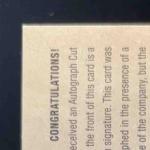 2006 Upper Deck Joe Cronin Cuts Auto /65