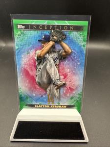2024 Topps Inception Clayton Kershaw Green Card