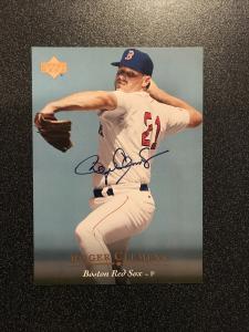 Roger Clemens Autographed 1995 Upper Deck Card