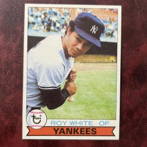 1979 Topps Burger King Roy White Yankees Card