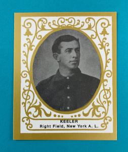 T204 Ramly Wee Willie Keeler Baseball Card