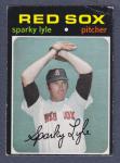 Sparky Lyle 1971 Red Sox Topps Card #649