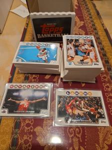 2008-09 Topps Basketball Complete Set: Kobe and LeBron