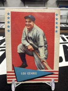 Lou Gehrig 1961 Fleer Baseball Greats Card