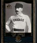 2001 SP Legendary Cuts Cap Anson #18 Card