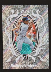 Rickey Henderson Inserts and Base Cards