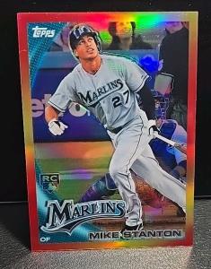 2010 Topps Giancarlo Stanton Redemption Red Hot Rookie