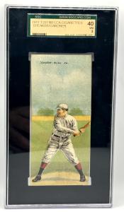 1911 T201 Mecca Cigarettes Tris Speaker Card