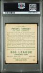 1933 Goudey Rogers Hornsby Card PSA 2