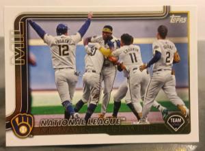 2025 Topps Series 2 Milwaukee Brewers Team Card