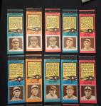 1934 Diamond Match Covers Select Your Favorite Team