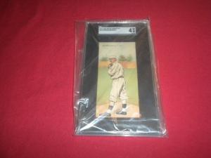 Christy Mathewson 1911 T201 Baseball Card SGC 4