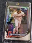2025 Bowman Chrome Jose Ramirez #21 Mojo Refractor