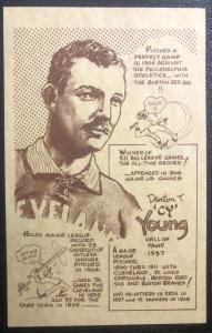 1979 Cy Young Bob Parker Baseball Card