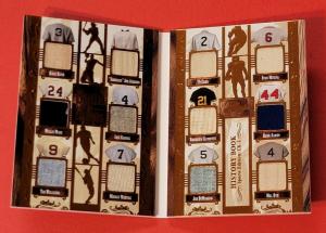 Babe Ruth Bat Card with Iconic Legends