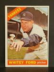 1966 Topps Whitey Ford Yankees Card