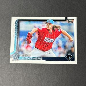 2025 Topps Series 2 Ryan Weathers Card