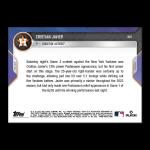 Cristian Javier 2022 Topps Now Card 1121