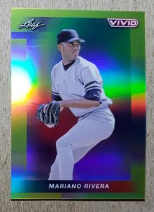 2023 Leaf Vivid Gold Mariano Rivera Yankees 10/10