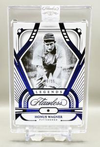 2024 Panini Flawless Honus Wagner Sapphire Card