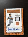 Mike Mussina 2016 Pantheon Autograph Jersey Card