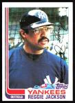 1982 Topps Reggie Jackson Baseball Card #300