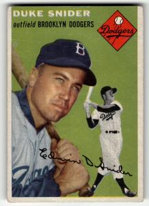 1954 Topps Duke Snider #32 Baseball Card