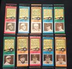 1934 Diamond Match Covers Select Your Favorite Team