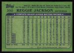 1982 Topps Reggie Jackson Baseball Card #300