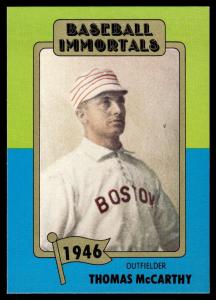 1980 SSPC Baseball Immortals Hall Of Fame Cards