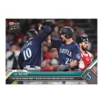2023 Topps Now Cal Raleigh Seattle Mariners Card