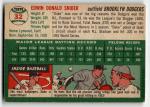 1954 Topps Duke Snider #32 Baseball Card