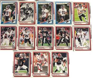 2025 Donruss Atlanta Falcons Team Card Set