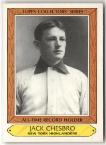 1985 Topps Woolworth Record Holders #7 Jack Chesbro