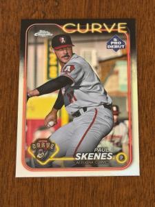 2024 Topps Pro Debut Chrome Paul Skenes Card