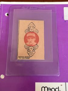 1927 W560 Herbert Pennock HOF Card - Joker Variation