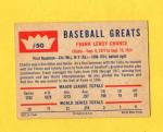 1960 Fleer Frank Chance #5 Chicago Cubs Card