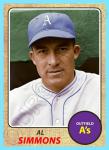 Al Simmons Custom Art Card - Philadelphia Athletics