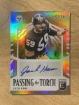 2020 Panini Donruss Elite Passing the Torch Card