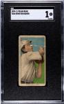 1909 T206 Frank Baker Polar Bear Card