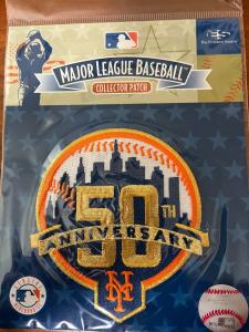 New York Mets 50th Anniversary Game Patch