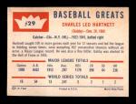 1960 Fleer Gabby Hartnett #29 Baseball Card