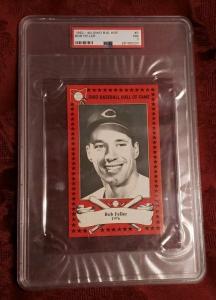 Bob Feller Ohio Baseball Hall of Fame Card