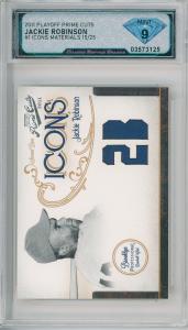 2011 Playoff Prime Cuts Jackie Robinson #1 Patch