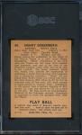 1940 Play Ball Hank Greenberg SGC 4.5 Card